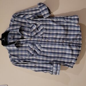 🐀 Carhartt 3/4 Length Sleeve Flannel Sz XS